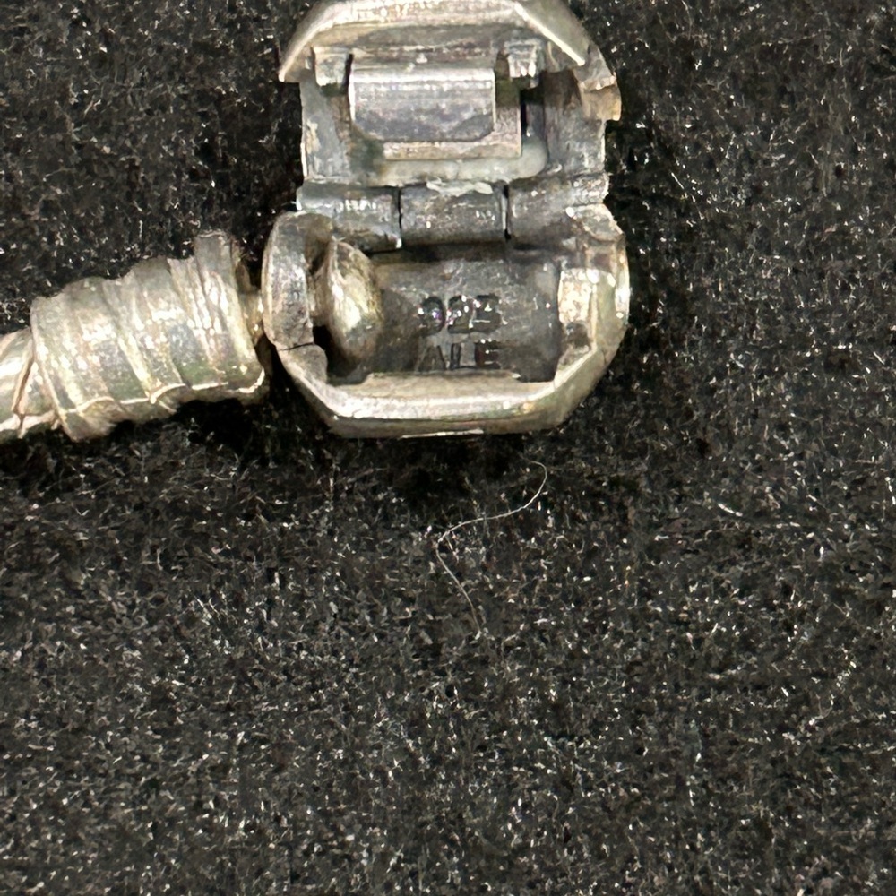 Pandora 925 ALE Bracelet w/ “Angel of Hope” Charm - Picture 4 of 6
